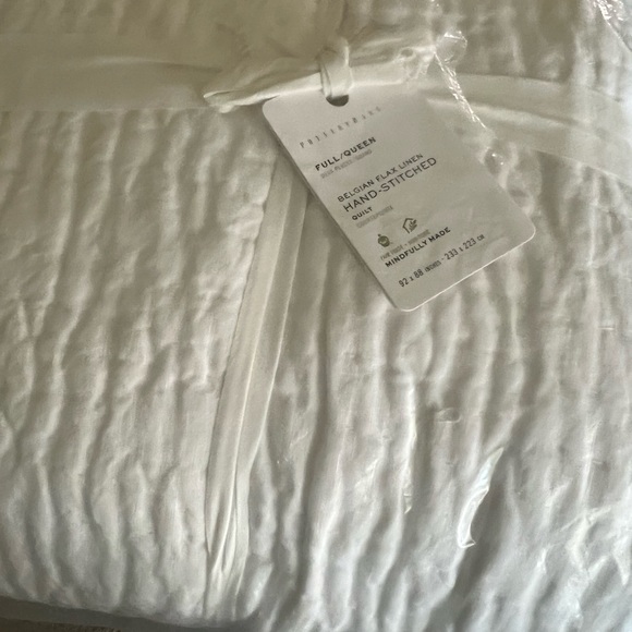 Pottery Barn Bedding Nwt Fullqueen Pottery Barn White Bed Spread See Dimensionsfree Shipping